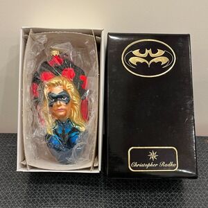 Christopher Radko Batgirl Batman Collection Halloween Christmas Ornament - NIB!